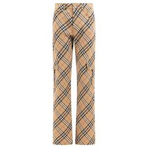 Burberry Check Cargo Trousers Tag Size 6 Women